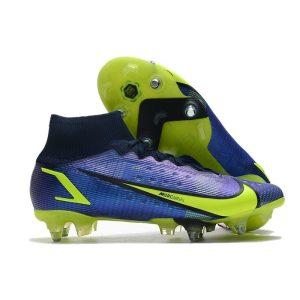 Nike Mercurial Superfly Elite SG PRO AC Recharge Neon Modrý Navy